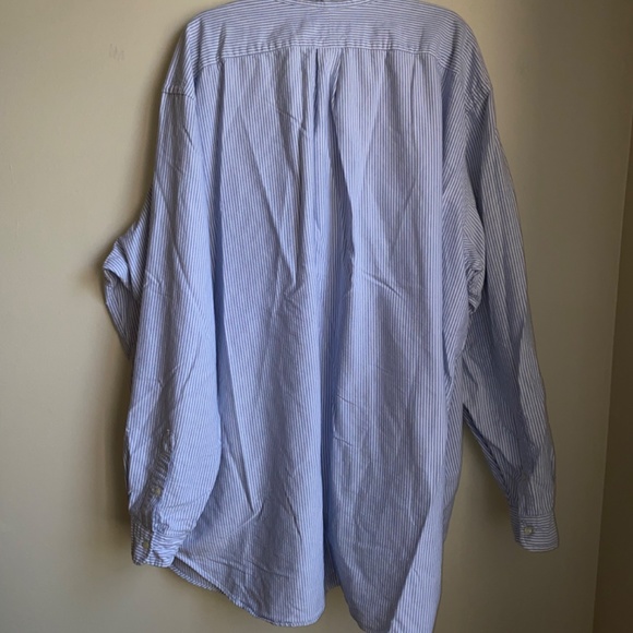 Polo by Ralph Lauren Button Down LS Dress Shirt 4XLT - Picture 2 of 3